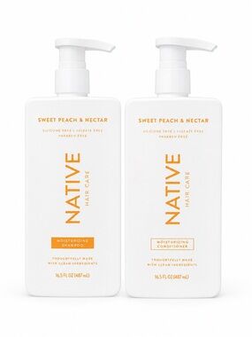 Native Sweet Peach & Nectar Shampoo & Conditioner